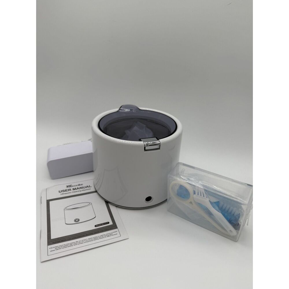 KeCoolke Ultrasonic Jewelry Cleaner SU-717A – Complete Set